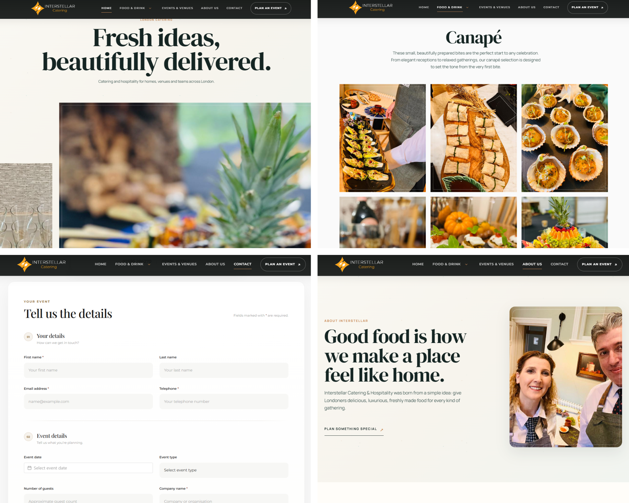 Interstellar Catering CO UK